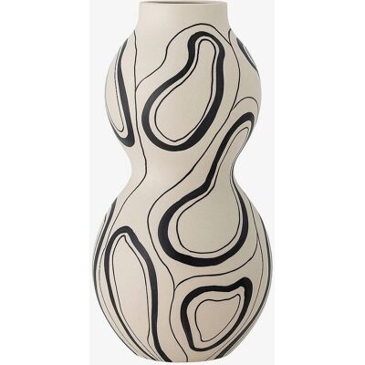 Vase Nicola de Bloomingville - Noir - Pots & vases - Publicité Vase Nicola de Bloomingville - Noir - Pots & vases - Publicité