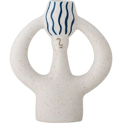 Bloomingville Hatty Porte-bougie bleu - Porte-bougie - Publicité Bloomingville Hatty Porte-bougie bleu - Porte-bougie - Publicité
