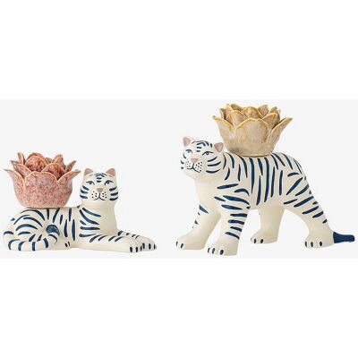 Bloomingville Rory Hvit Lysestake Sett - Lysestaker & Lanters Bloomingville Rory Hvit Lysestake Sett - Lysestaker & Lanters