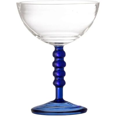 Bloomingville Noemi Blå Cocktailglass - 230ml - Tåler oppvaskmaskin Bloomingville Noemi Blå Cocktailglass - 230ml - Tåler oppvaskmaskin