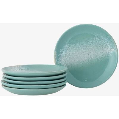 Bloomingville Safie Grønn Tallriksett - 6 stk - 15cm Bloomingville Safie Grønn Tallriksett - 6 stk - 15cm