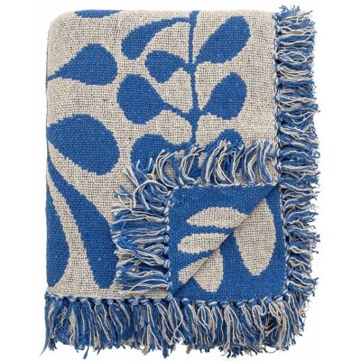 Plaid Nevine in cotone riciclato Bloomingville - 130x160cm Plaid Nevine in cotone riciclato Bloomingville - 130x160cm