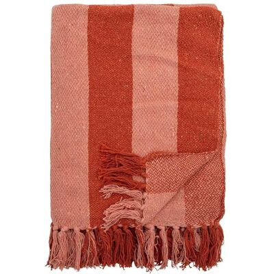Bloomingville Frello Orange Decke - Plaid Bloomingville Frello Orange Decke - Plaid