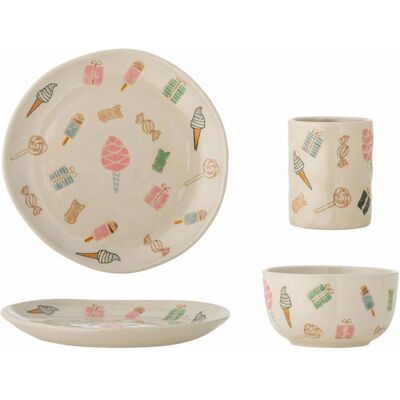 Bloomingville - 82062684 - Beige - Småbarn - Dinner Set Bloomingville - 82062684 - Beige - Småbarn - Dinner Set