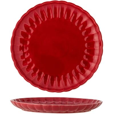 Bloomingville Latina Rød Stentøj Tallerken - Dinner Plate Bloomingville Latina Rød Stentøj Tallerken - Dinner Plate