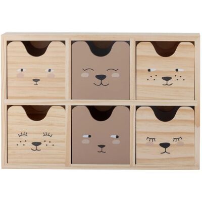 Bloomingville - 82062613 - Tre - Barne lagring - Skap Bloomingville - 82062613 - Tre - Barne lagring - Skap