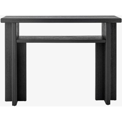 Bloomingville Schwarzer Kiefernholz Konsolentisch - Modernes Design Bloomingville Schwarzer Kiefernholz Konsolentisch - Modernes Design
