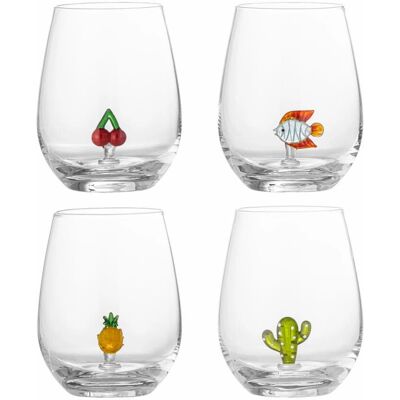 Bloomingville Wasserglas - 4 stk, 560 ml Bloomingville Wasserglas - 4 stk, 560 ml