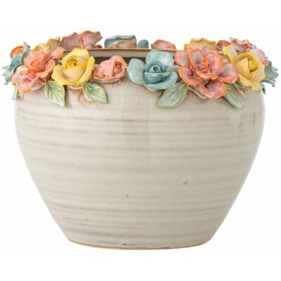 Bloomingville Eanna Blomsterkruka - Flerfärgad - 14 cm - Trädgårdsdekoration Bloomingville Eanna Blomsterkruka - Flerfärgad - 14 cm - Trädgårdsdekoration