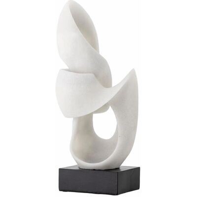 Bloomingville 82072487 Hvit Polyresin Dekorativ Statua - Dekor Bloomingville 82072487 Hvit Polyresin Dekorativ Statua - Dekor