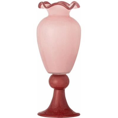 Vase Bloomingville 82072623 - Rose - Verre - Élégant - Publicité Vase Bloomingville 82072623 - Rose - Verre - Élégant - Publicité