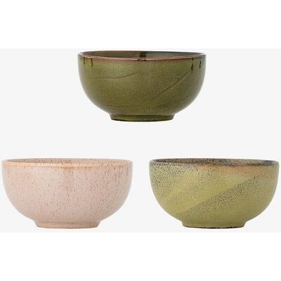 Bloomingville - 82072705 - Grøn - 16 cm - Skål sæt Bloomingville - 82072705 - Grøn - 16 cm - Skål sæt