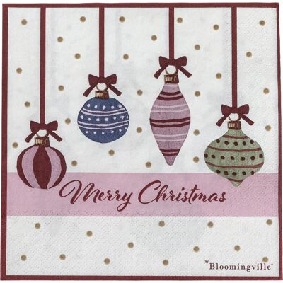 Bloomingville - Ornamentia - Multicolour - 20pc - Napkins Bloomingville - Ornamentia - Multicolour - 20pc - Napkins