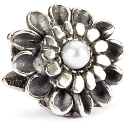 Perle Blanche en Argent Sterling 925 de Trollbeads - Perle - Publicité Perle Blanche en Argent Sterling 925 de Trollbeads - Perle - Publicité