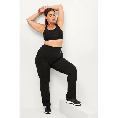 Zizzi - Svart aBasic Long Pants - Kvinner Zizzi - Svart aBasic Long Pants - Kvinner