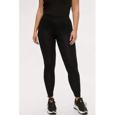 Zizzi Leggings - Tynd Slim Fit Stretchy Basic - Sort - Bukser Zizzi Leggings - Tynd Slim Fit Stretchy Basic - Sort - Bukser