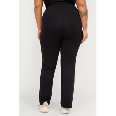 Zizzi Modell 54/56 - Vide bukser - Svart Zizzi Modell 54/56 - Vide bukser - Svart