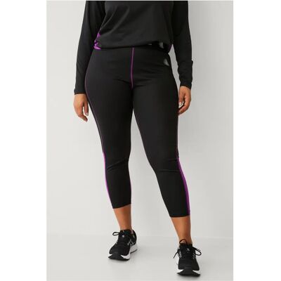 Zizzi - Termounderbukser aSnow 7/8 Tights - Svart 54/56 Kvinner Zizzi - Termounderbukser aSnow 7/8 Tights - Svart 54/56 Kvinner