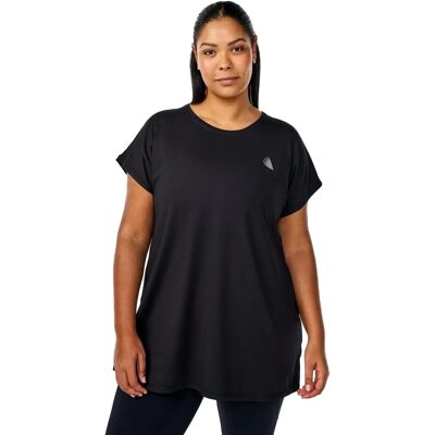 Zizzi Model aBasic S/S Langærmet T-shirt - Sort - T-shirt Zizzi Model aBasic S/S Langærmet T-shirt - Sort - T-shirt