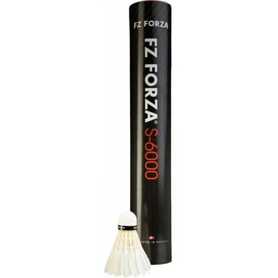 FZ Forza S-6000 Badminton Shuttles - Wit - 12 Stuks FZ Forza S-6000 Badminton Shuttles - Wit - 12 Stuks