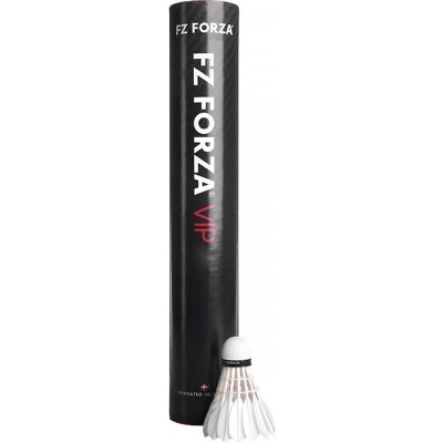 FZ Forza VIP Badminton-Shuttle - Geschwindigkeit 78 Weiß 12 Stück FZ Forza VIP Badminton-Shuttle - Geschwindigkeit 78 Weiß 12 Stück