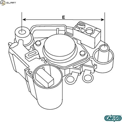 HC-Cargo F032335746 - Regolatore alternatore HC-Cargo F032335746 - Regolatore alternatore