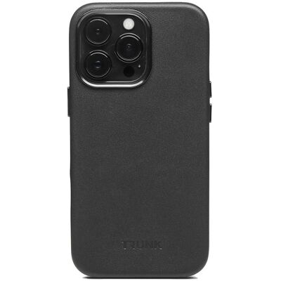 Trunk Ægte Læder iPhone 13 Pro Max Cover - Sort Trunk Ægte Læder iPhone 13 Pro Max Cover - Sort