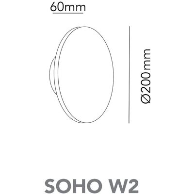 Light-Point Soho W2 Applique Murale - IP54 Or Rose Light-Point Soho W2 Applique Murale - IP54 Or Rose