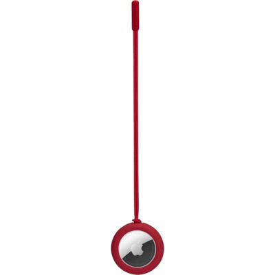 Coque AirTag Apple - Plastique recyclé - Rouge - Protection & Fixation Coque AirTag Apple - Plastique recyclé - Rouge - Protection & Fixation