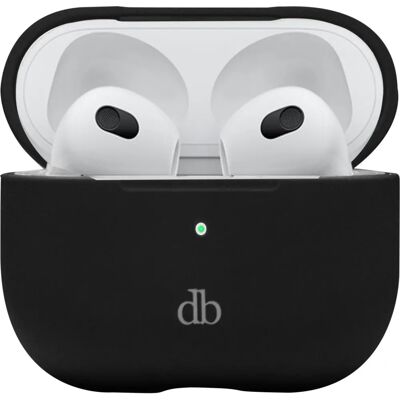 dbramante1928 Costa Rica - AirPods (3. gen.) Silikonhülle aus recyceltem Plastik - Nacht Schwarz - Kopfhörer Hülle dbramante1928 Costa Rica - AirPods (3. gen.) Silikonhülle aus recyceltem Plastik - Nacht Schwarz - Kopfhörer Hülle