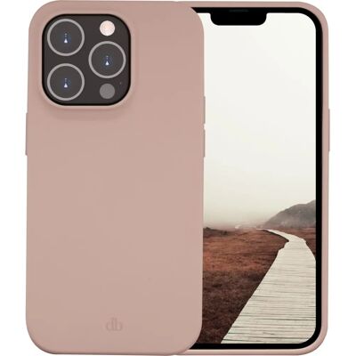 Etui dbramante1928 Costa Rica na iPhone 14 Pro - Różowy Piasek - Antyszokowe i Ekologiczne Etui dbramante1928 Costa Rica na iPhone 14 Pro - Różowy Piasek - Antyszokowe i Ekologiczne