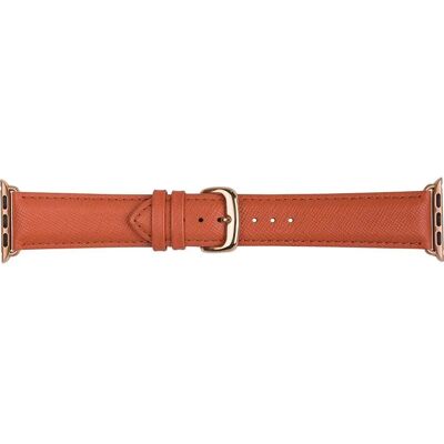 Cinturino Apple Watch - Pelle Saffiano - Rosa - 44 mm Cinturino Apple Watch - Pelle Saffiano - Rosa - 44 mm