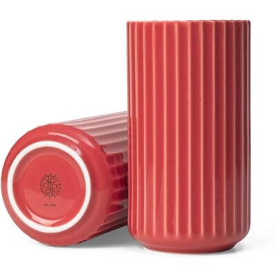 Lyngby Porzellanvase 15,5cm Rot - Vase Lyngby Porzellanvase 15,5cm Rot - Vase