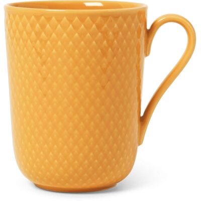 Lyngby Porcelain Rhombe Color Tazza - 33cl - Giallo Lyngby Porcelain Rhombe Color Tazza - 33cl - Giallo