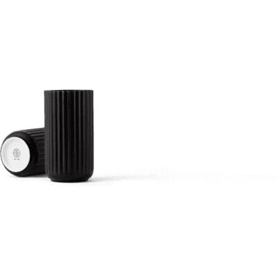 Vaso in Porcellana Lyngby H15 - Nero - Design Classico Vaso in Porcellana Lyngby H15 - Nero - Design Classico
