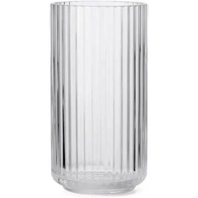 Lyngby Clear Glass Vase - 20.5cm Lyngby Clear Glass Vase - 20.5cm