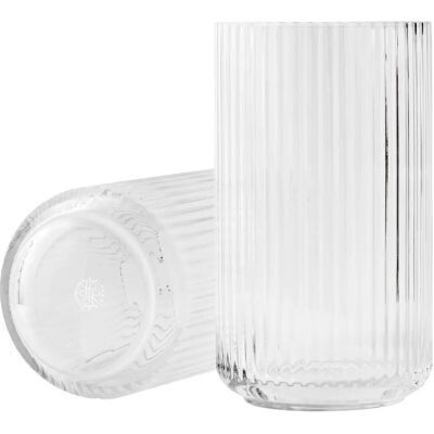 Lyngby glasvas H: 38 cm Transparent Lyngby glasvas H: 38 cm Transparent