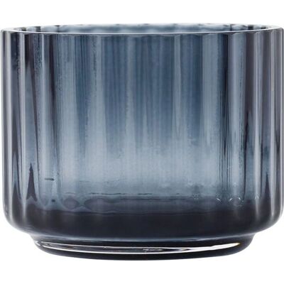 Lyngby Porselen Lysestake Glass Blå Liten H5,5cm - Lysestake Lyngby Porselen Lysestake Glass Blå Liten H5,5cm - Lysestake