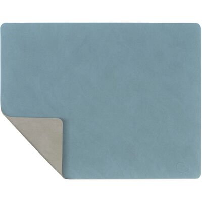 Tovaglietta quadrata reversibile LindDNA - Azzurro chiaro/grigio chiaro Tovaglietta quadrata reversibile LindDNA - Azzurro chiaro/grigio chiaro