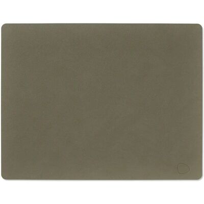 LIND DNA Nupo Sottopiatto Quadrato - 35x45cm - Verde Militare LIND DNA Nupo Sottopiatto Quadrato - 35x45cm - Verde Militare