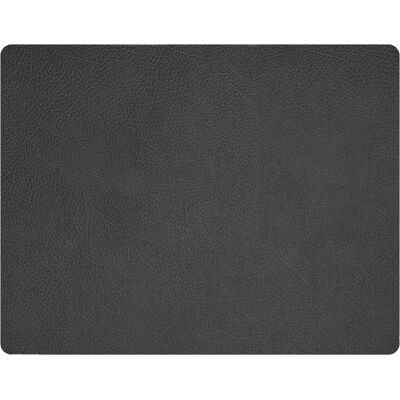 LindDNA - Set da tavola quadrato L 35 x 45 cm, Hippo nero LindDNA - Set da tavola quadrato L 35 x 45 cm, Hippo nero