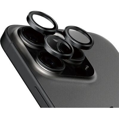 PanzerGlass iPhone 15 Pro Max Kameralinssuoja - Musta PanzerGlass iPhone 15 Pro Max Kameralinssuoja - Musta