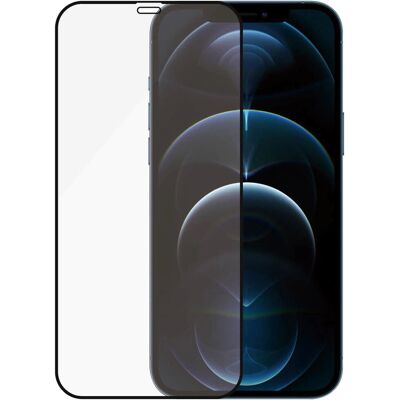 Protecție ecran PanzerGlass pentru iPhone 12 Pro Max - Antibacterian, Transparent Negru Protecție ecran PanzerGlass pentru iPhone 12 Pro Max - Antibacterian, Transparent Negru