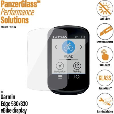 PanzerGlass 3619 Fietscomputer Accessoire - Harde Glas, Transparant, Compatibel met Garmin PanzerGlass 3619 Fietscomputer Accessoire - Harde Glas, Transparant, Compatibel met Garmin