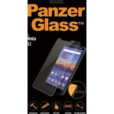 PanzerGlass 6766 Härdat glas skärmskydd för Nokia 3.1 PanzerGlass 6766 Härdat glas skärmskydd för Nokia 3.1