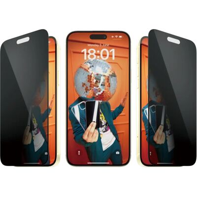 PanzerGlass Privacy Displayschutz iPhone 2023 6.7 Ultra-Breit - Klarsichtschirm PanzerGlass Privacy Displayschutz iPhone 2023 6.7 Ultra-Breit - Klarsichtschirm
