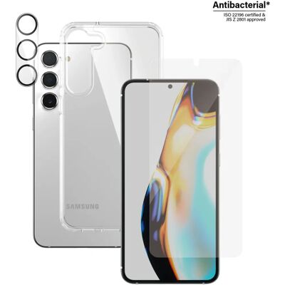 PanzerGlass HardCase+ Skærmbeskyttelse Samsung G. S2023 Plus Klar - Beskyttelsessæt PanzerGlass HardCase+ Skærmbeskyttelse Samsung G. S2023 Plus Klar - Beskyttelsessæt