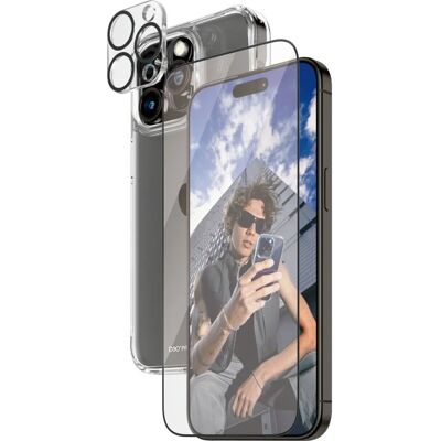 PanzerGlass iPhone 15 Pro Max 3-in-1 Suojus PanzerGlass iPhone 15 Pro Max 3-in-1 Suojus