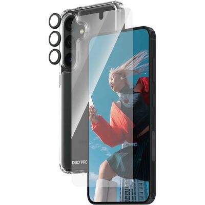 PanzerGlass Galaxy S24 3-in-1 Bundle - Näyttö, Kamera & Takakansi PanzerGlass Galaxy S24 3-in-1 Bundle - Näyttö, Kamera & Takakansi