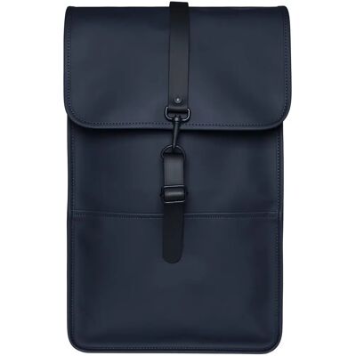 Sac à dos imperméable navy de Rains - Unisexe - Poche pour ordinateur portable - Publicité Sac à dos imperméable navy de Rains - Unisexe - Poche pour ordinateur portable - Publicité
